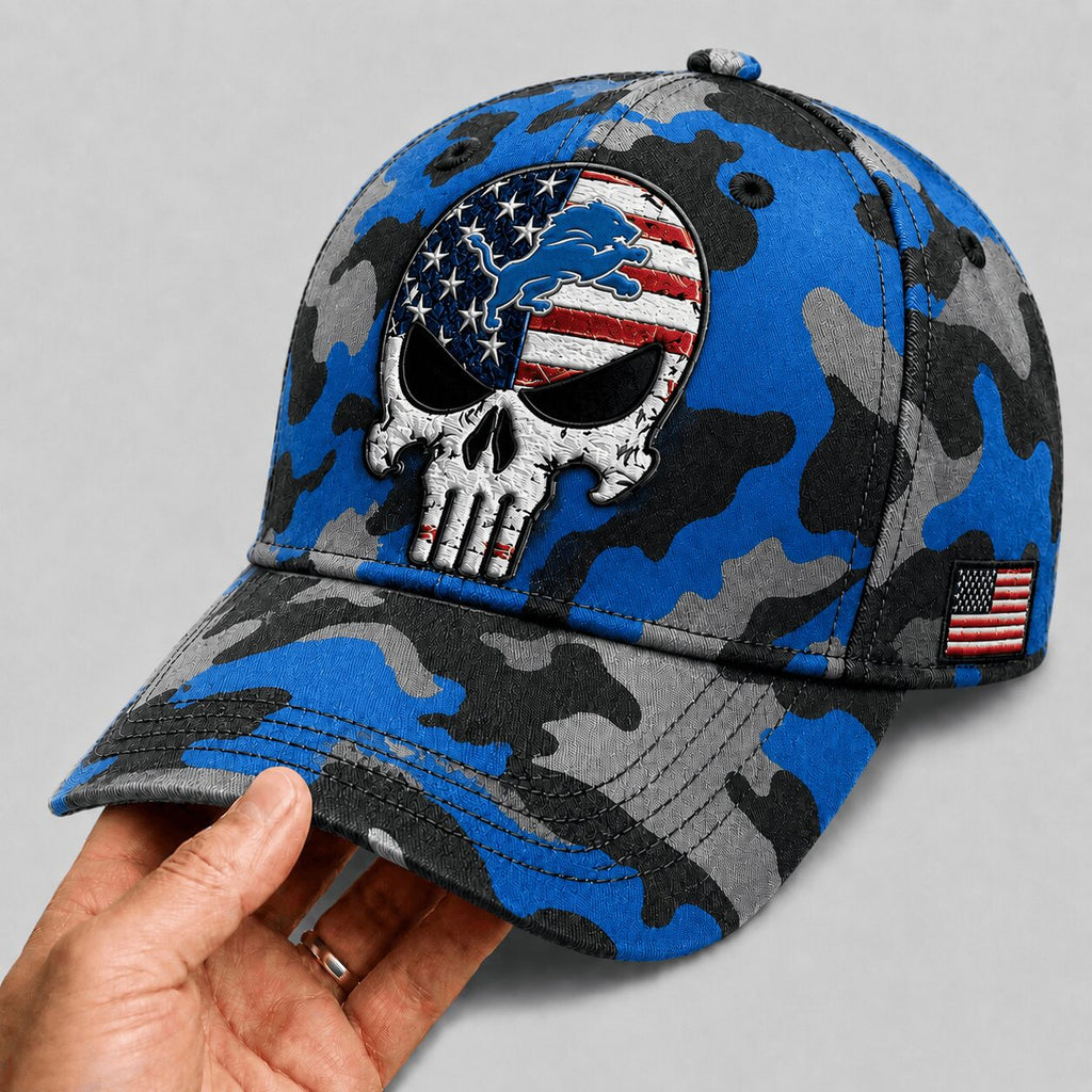 D.lions | Premium  Skull Camo Classic Cap Nf1