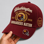 W.commanders | Premium  Legacy Anniversary Classic Cap - Nf1