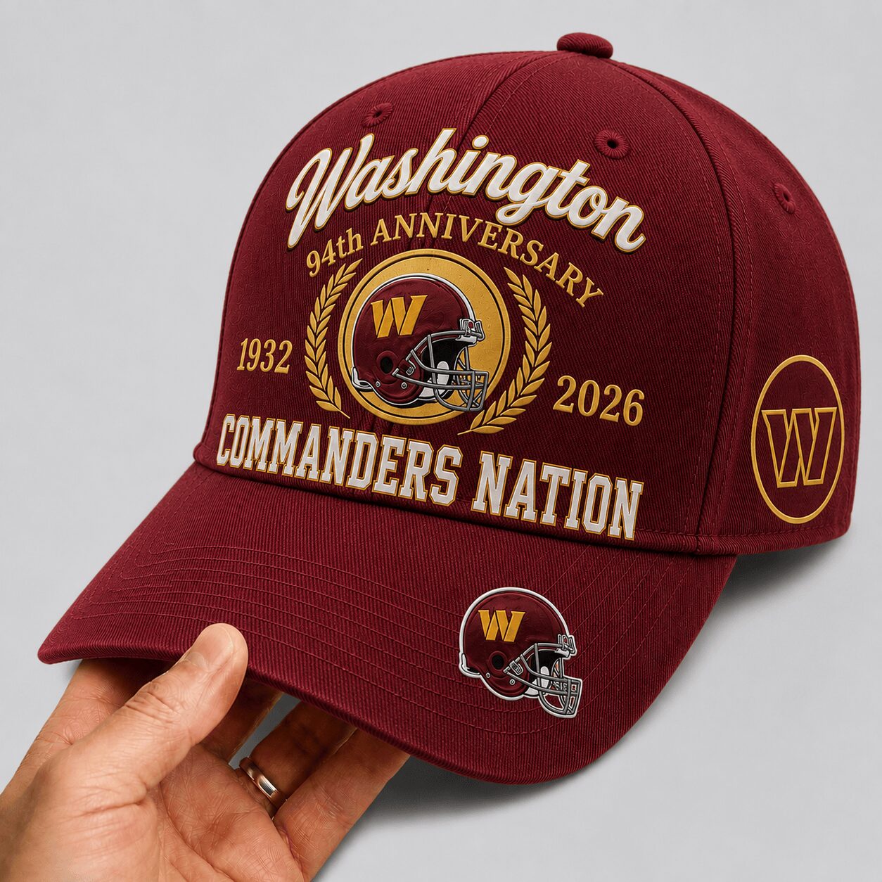 W.commanders | Premium  Legacy Anniversary Classic Cap - Nf1