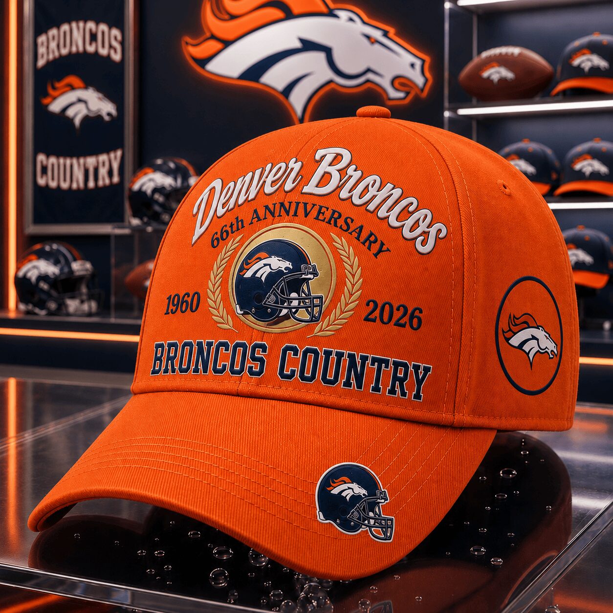 D.broncos | Premium  Legacy Anniversary Classic Cap - Nf1