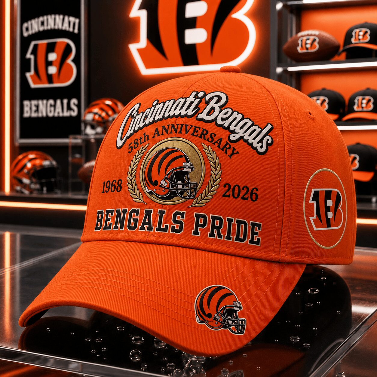C.bengals | Premium  Legacy Anniversary Classic Cap - Nf1