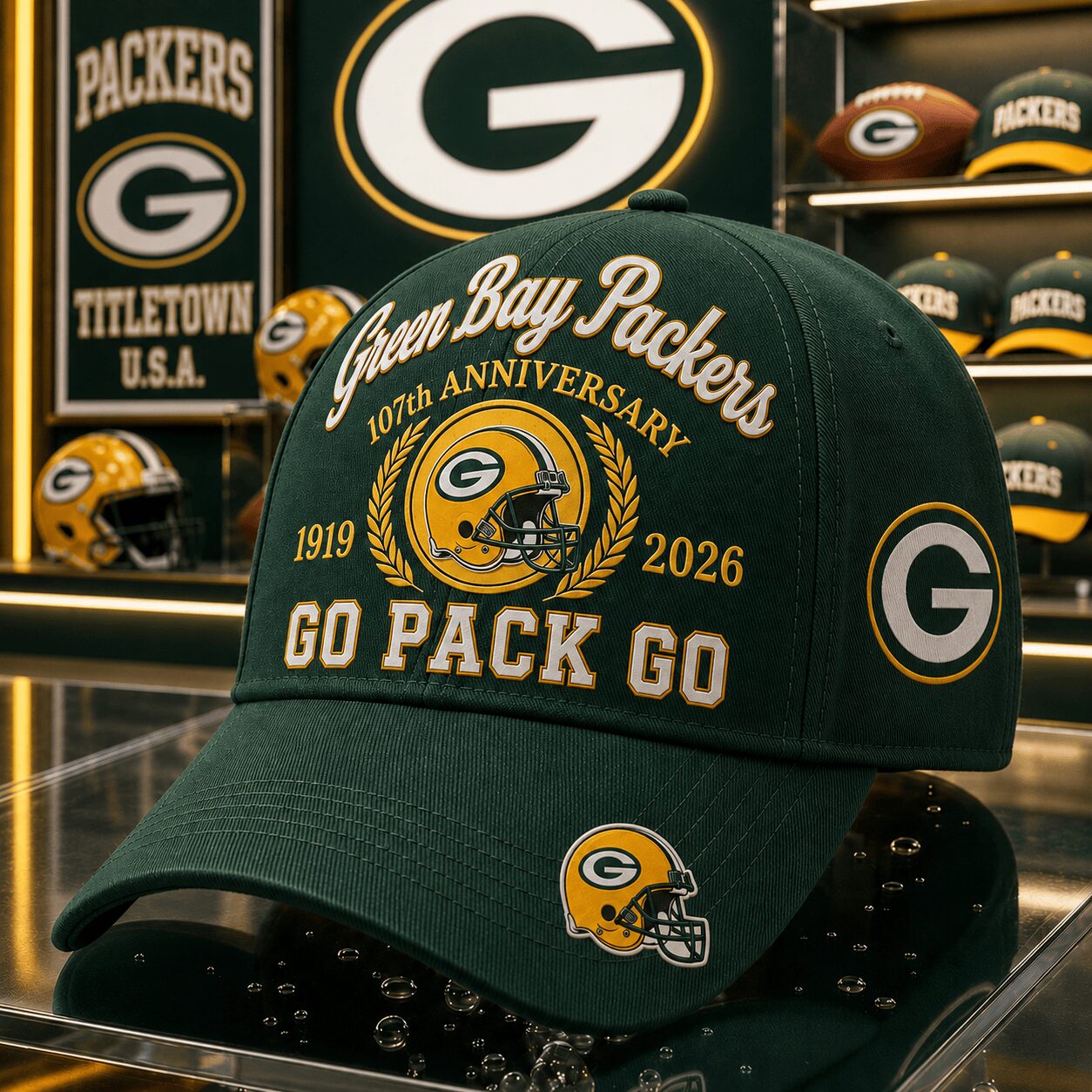 Gb.packers | Premium  Legacy Anniversary Classic Cap - Nf1