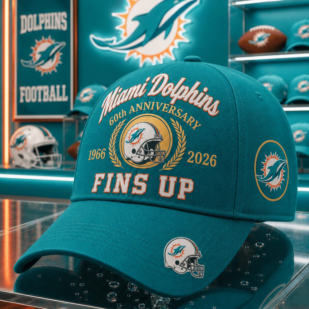 M.dolphins | Premium  Legacy Anniversary Classic Cap - Nf1