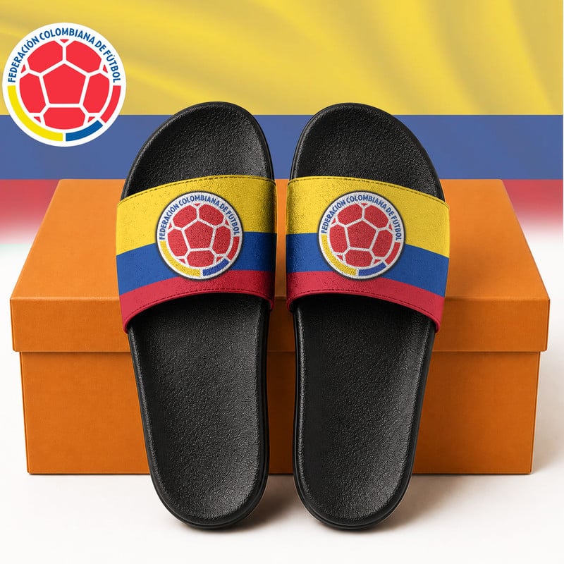 Colombia | Premium Wc26 National Team Slide Slippers Hy