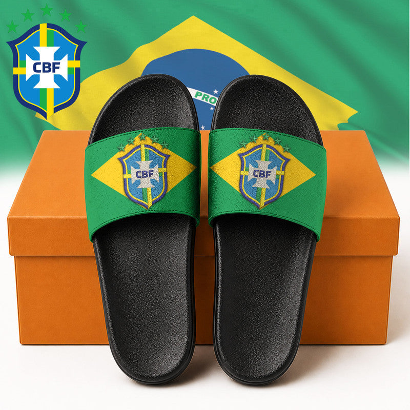 Brazil | Premium Wc26 National Team Slide Slippers Hy