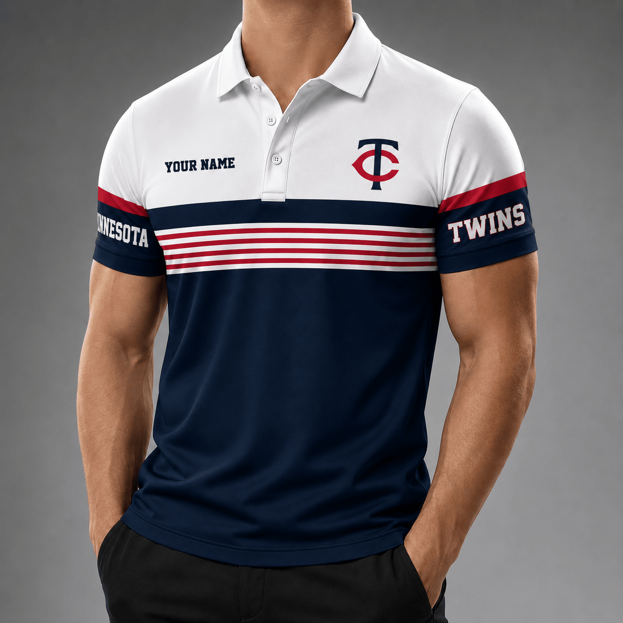 M.twins | Premium M.l.b Personalized Men's Polo Shirt