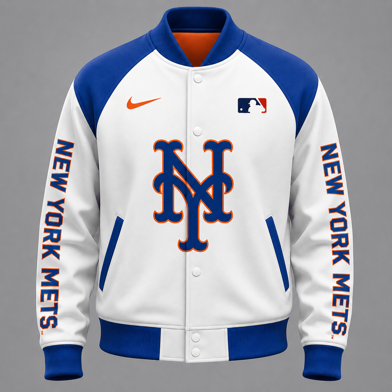 N.y.mets | Premium .m.l.b. Baseball Jacket