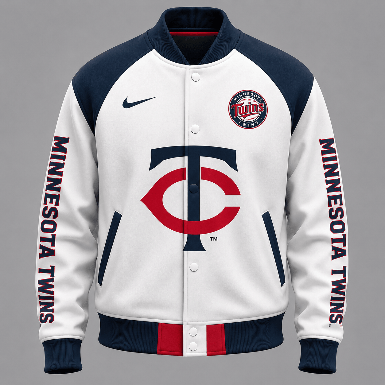 M.twins | Premium .m.l.b. Baseball Jacket