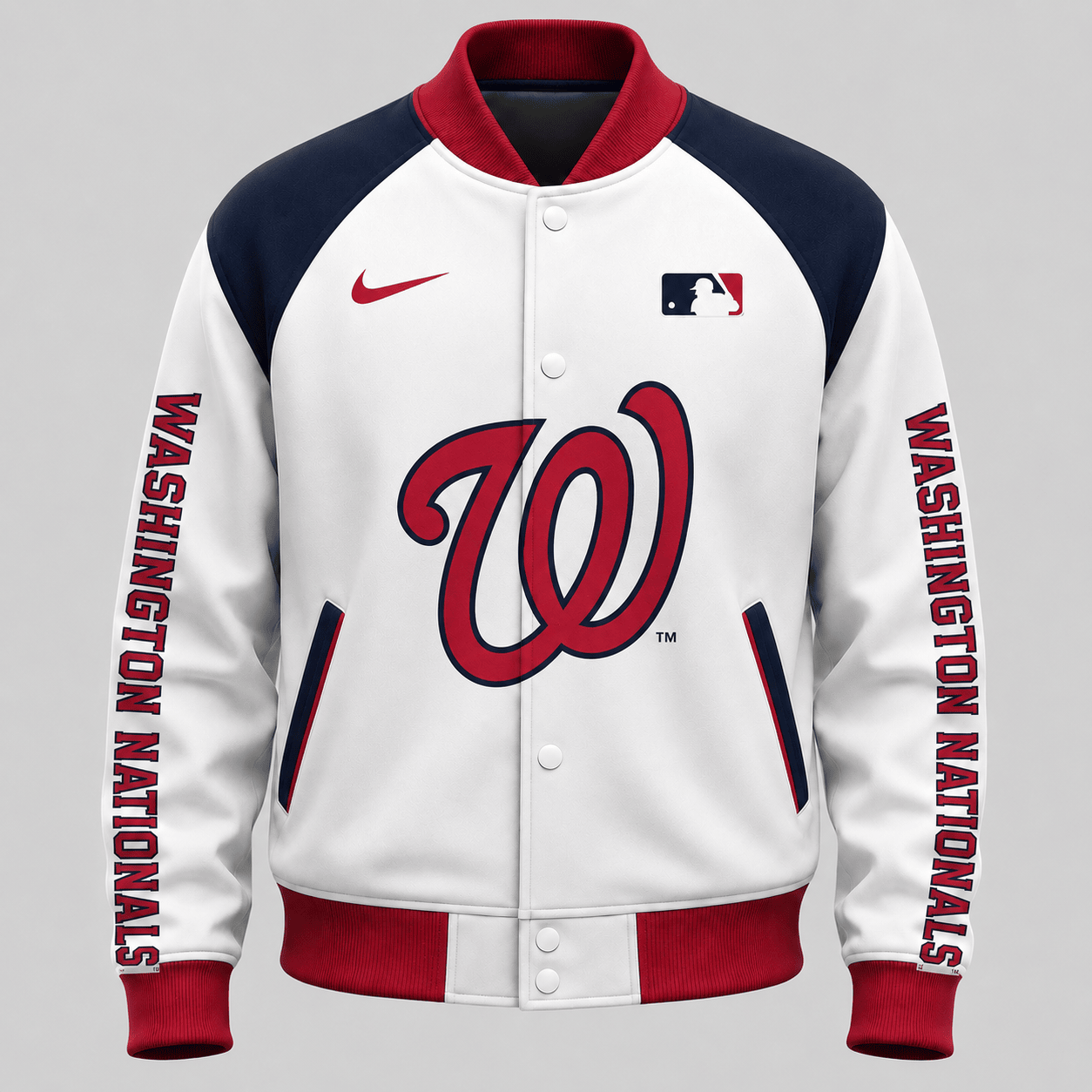 W.nationals | Premium .m.l.b. Baseball Jacket