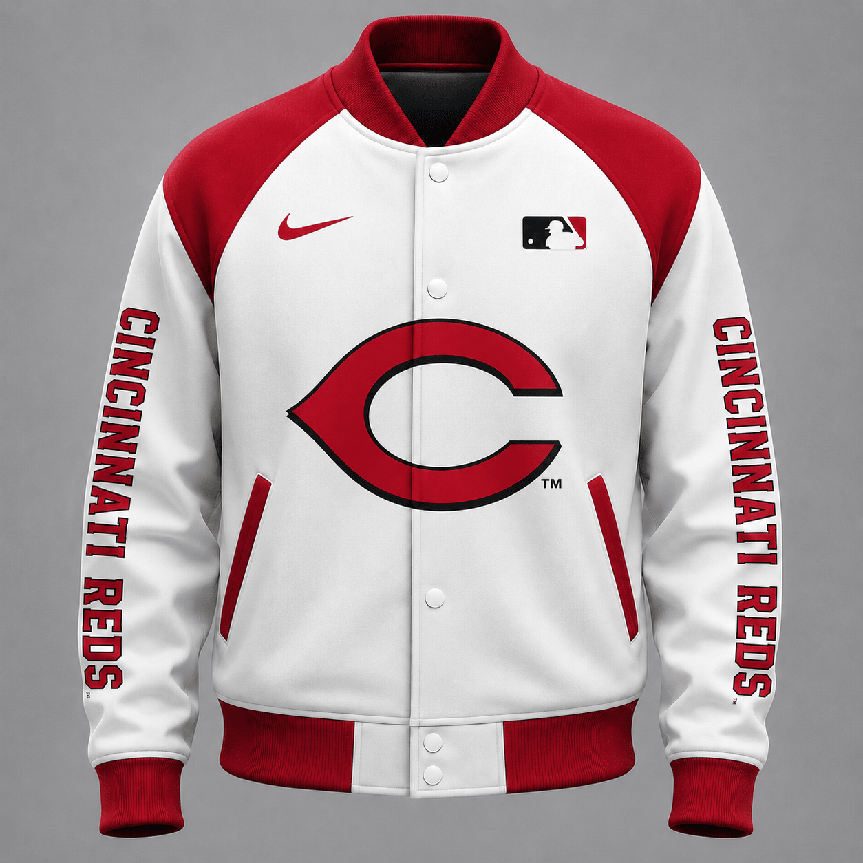 C.reds | Premium .m.l.b. Baseball Jacket