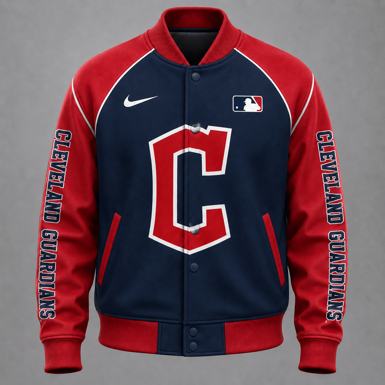 C.guardians | Premium .m.l.b. Baseball Jacket