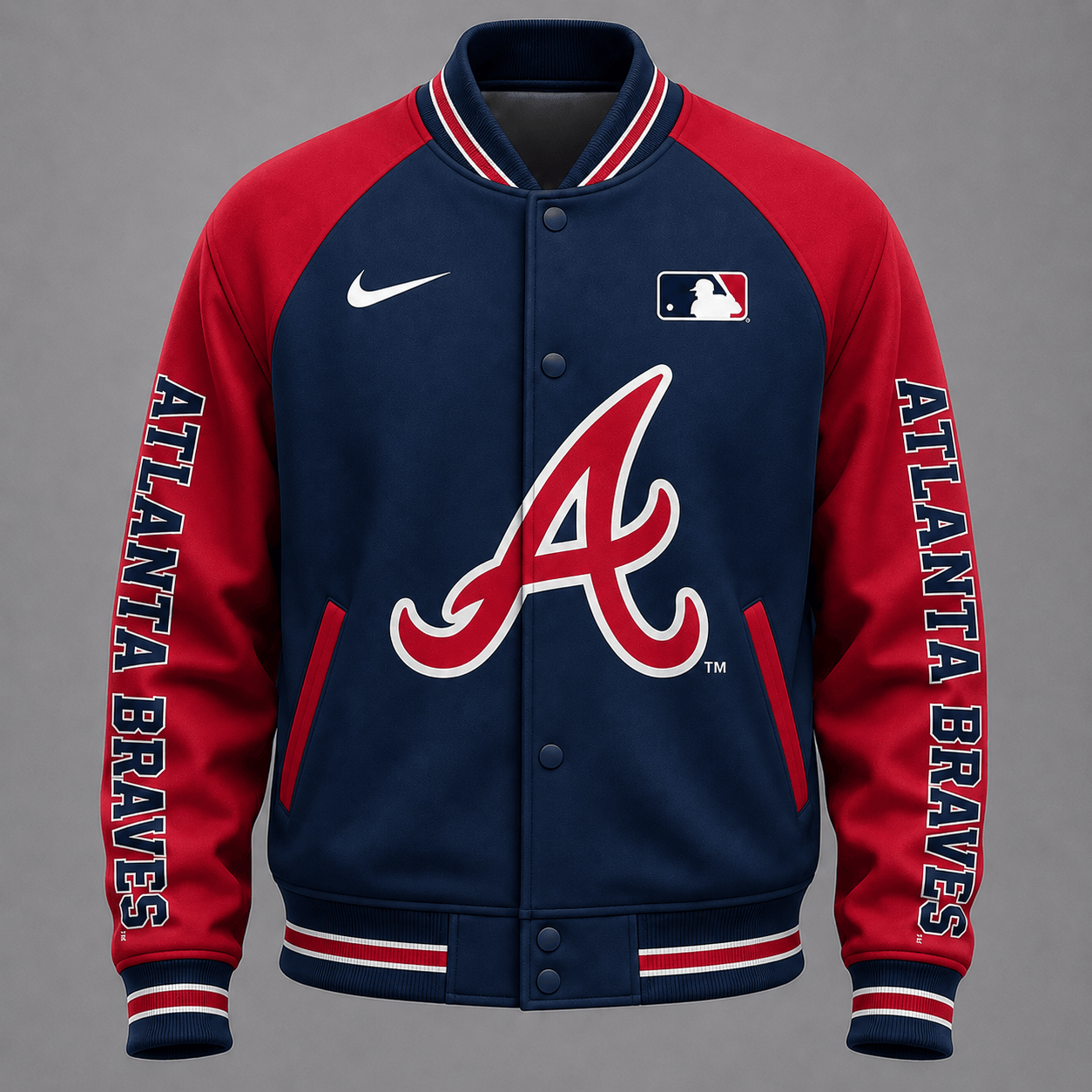A.braves | Premium .m.l.b. Baseball Jacket