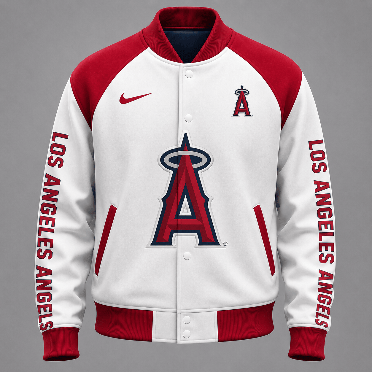 L.a.angels | Premium .m.l.b. Baseball Jacket
