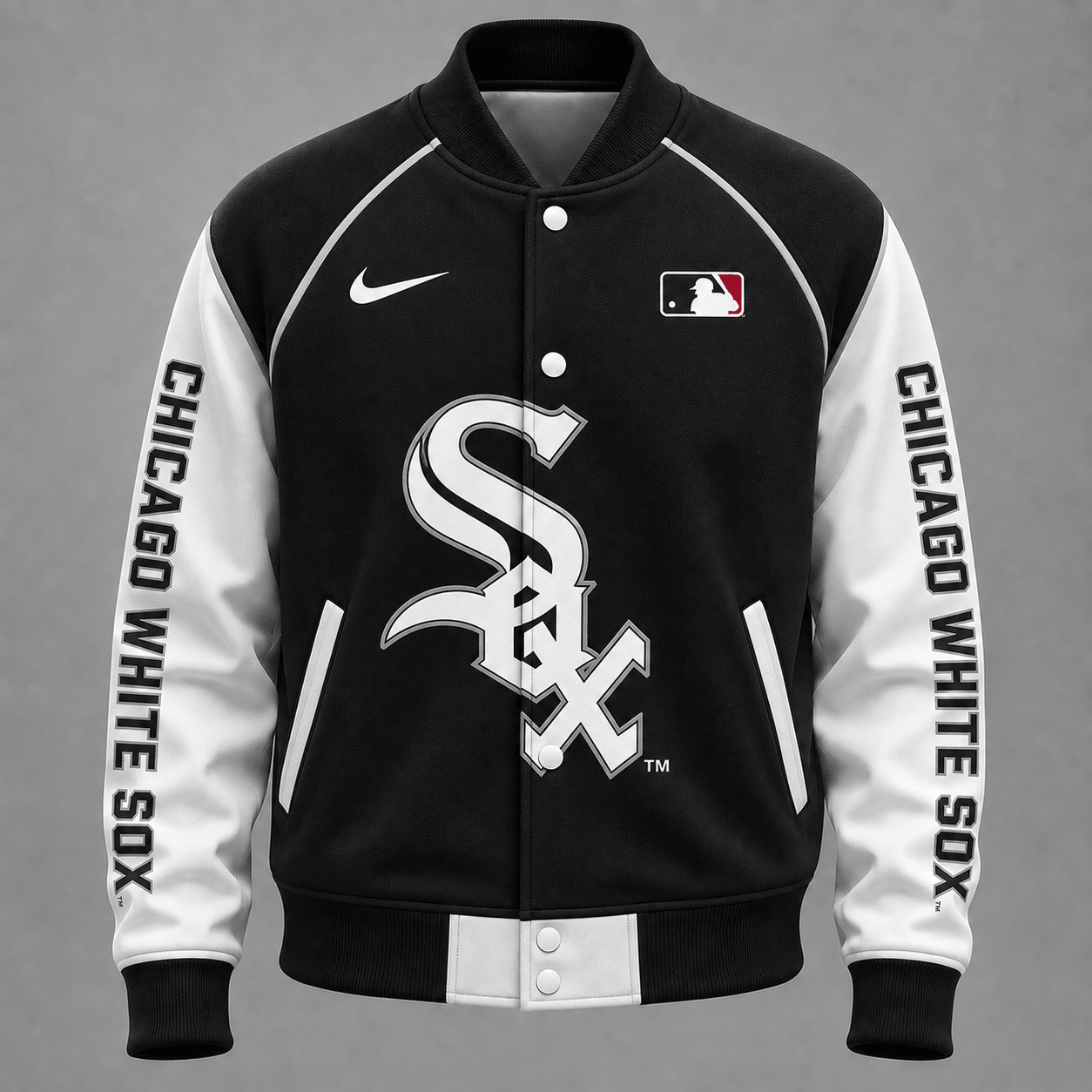 C.white Sox | Premium .m.l.b. Baseball Jacket
