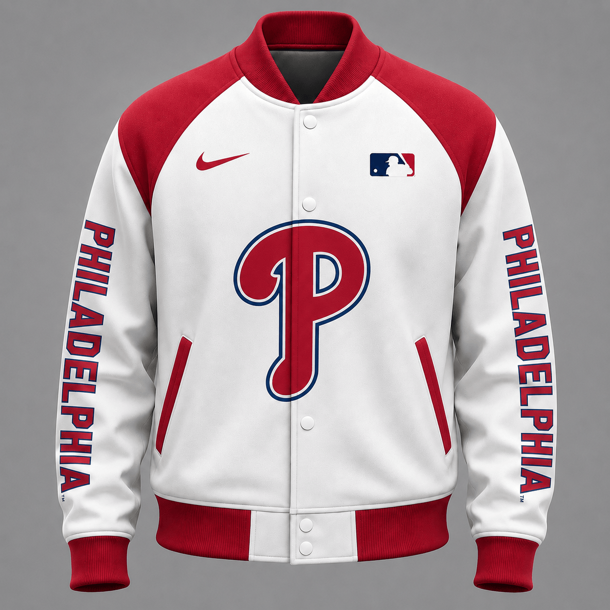 P.phillies | Premium .m.l.b. Baseball Jacket