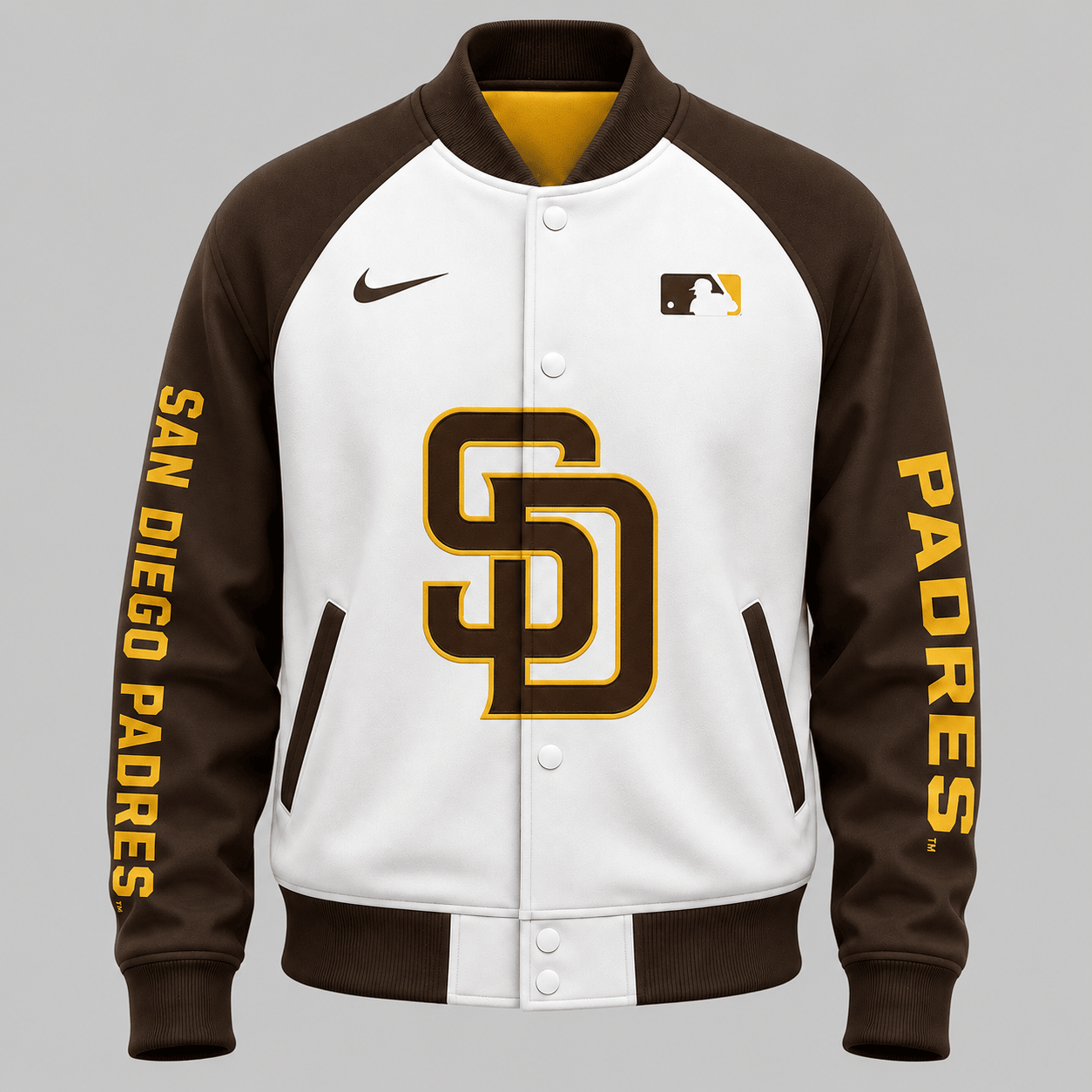 S.d.padres | Premium .m.l.b. Baseball Jacket