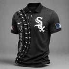 C.white Sox | Premium M.l.b Baseball Stitch Polo Shirt