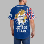 T.rangers | Premium M.l.b Flame Spirit Baseball Jersey