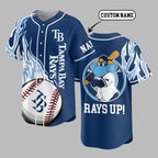 T.bay Rays | Premium M.l.b Flame Spirit Baseball Jersey