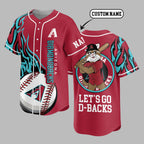 A.diamondbacks | Premium M.l.b Flame Spirit Baseball Jersey