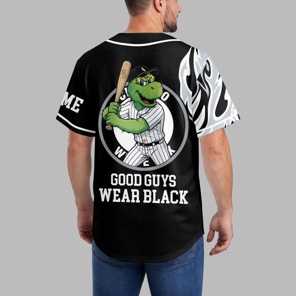 C.white Sox | Premium M.l.b Flame Spirit Baseball Jersey