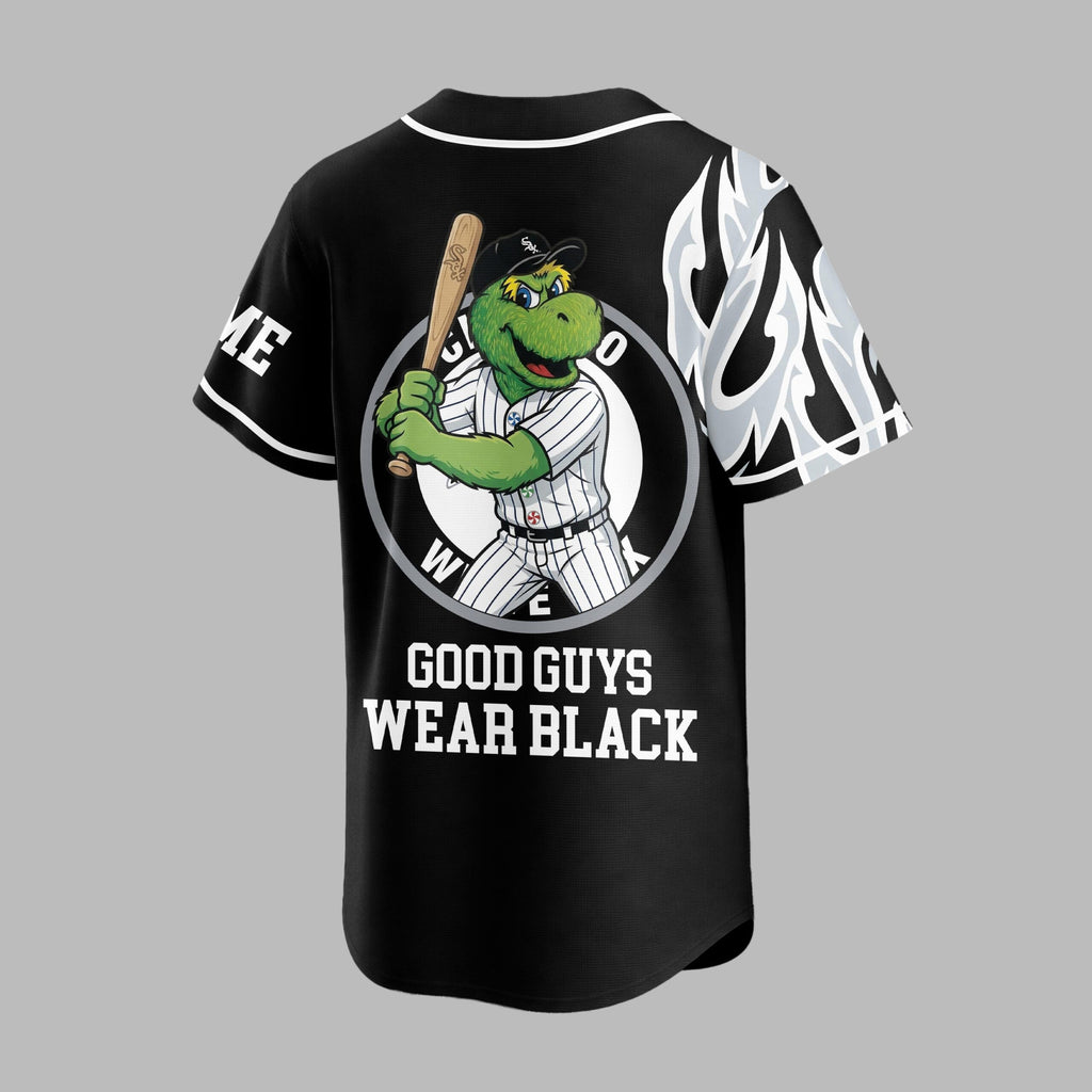 C.white Sox | Premium M.l.b Flame Spirit Baseball Jersey