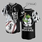 C.white Sox | Premium M.l.b Flame Spirit Baseball Jersey