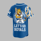 K.c.royals | Premium M.l.b Flame Spirit Baseball Jersey