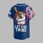M.twins | Premium M.l.b Flame Spirit Baseball Jersey