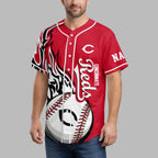 C.reds | Premium M.l.b Flame Spirit Baseball Jersey