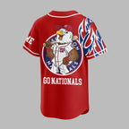 W.nationals | Premium M.l.b Flame Spirit Baseball Jersey