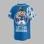 L.a.dodgers | Premium M.l.b Flame Spirit Baseball Jersey