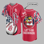 S.l.cardinals | Premium M.l.b Flame Spirit Baseball Jersey