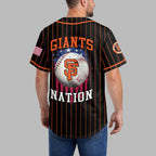 S.f.giants | M.l.b Usa Flag Edition Premium Baseball Jersey