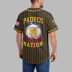 S.d.padres | M.l.b Usa Flag Edition Premium Baseball Jersey