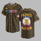 S.d.padres | M.l.b Usa Flag Edition Premium Baseball Jersey