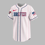 A.braves | M.l.b Usa Flag Edition Premium Baseball Jersey
