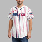 A.braves | M.l.b Usa Flag Edition Premium Baseball Jersey