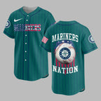 S.mariners | M.l.b Usa Flag Edition Premium Baseball Jersey