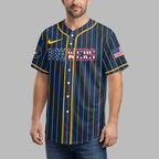 M.brewers | M.l.b Usa Flag Edition Premium Baseball Jersey