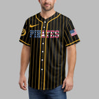 P.pirates | M.l.b Usa Flag Edition Premium Baseball Jersey
