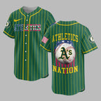 O.athletics | M.l.b Usa Flag Edition Premium Baseball Jersey