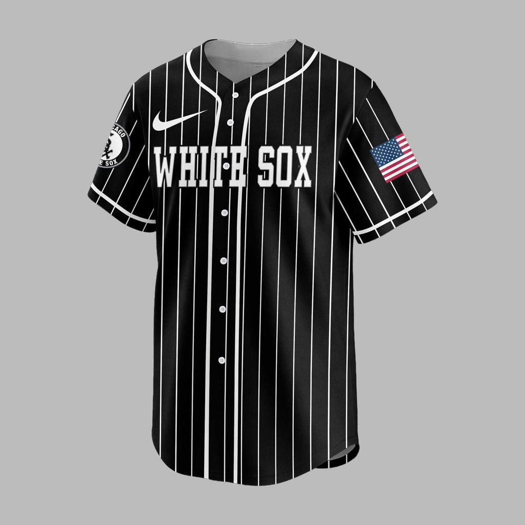 C.white Sox | M.l.b Usa Flag Edition Premium Baseball Jersey