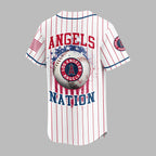 L.a.angels | M.l.b Usa Flag Edition Premium Baseball Jersey