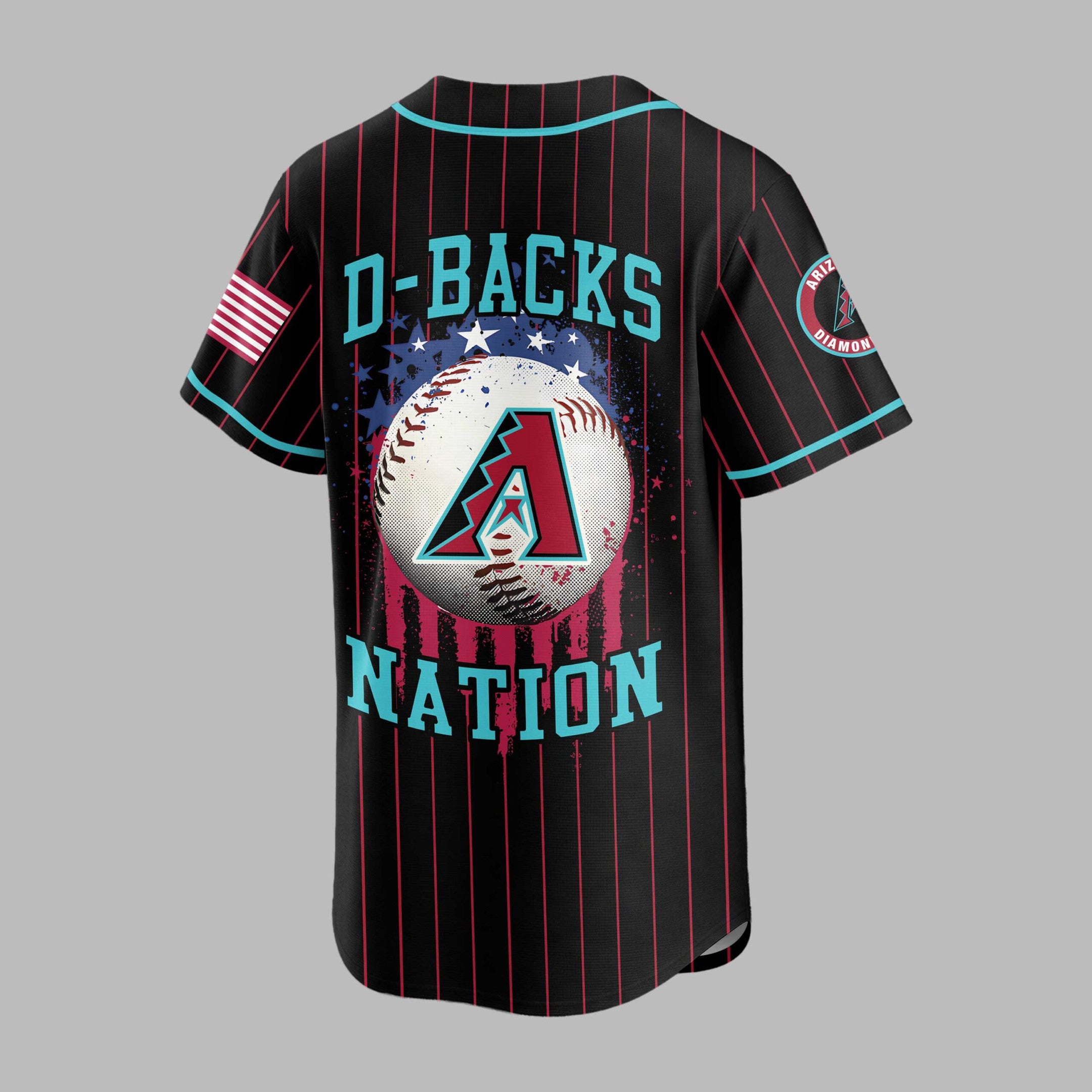 A.diamondbacks | M.l.b Usa Flag Edition Premium Baseball Jersey
