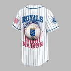 K.c.royals | M.l.b Usa Flag Edition Premium Baseball Jersey
