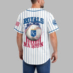 K.c.royals | M.l.b Usa Flag Edition Premium Baseball Jersey
