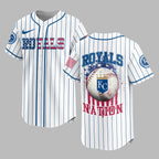 K.c.royals | M.l.b Usa Flag Edition Premium Baseball Jersey