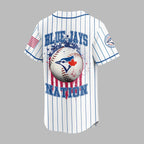 T.blue Jays | M.l.b Usa Flag Edition Premium Baseball Jersey