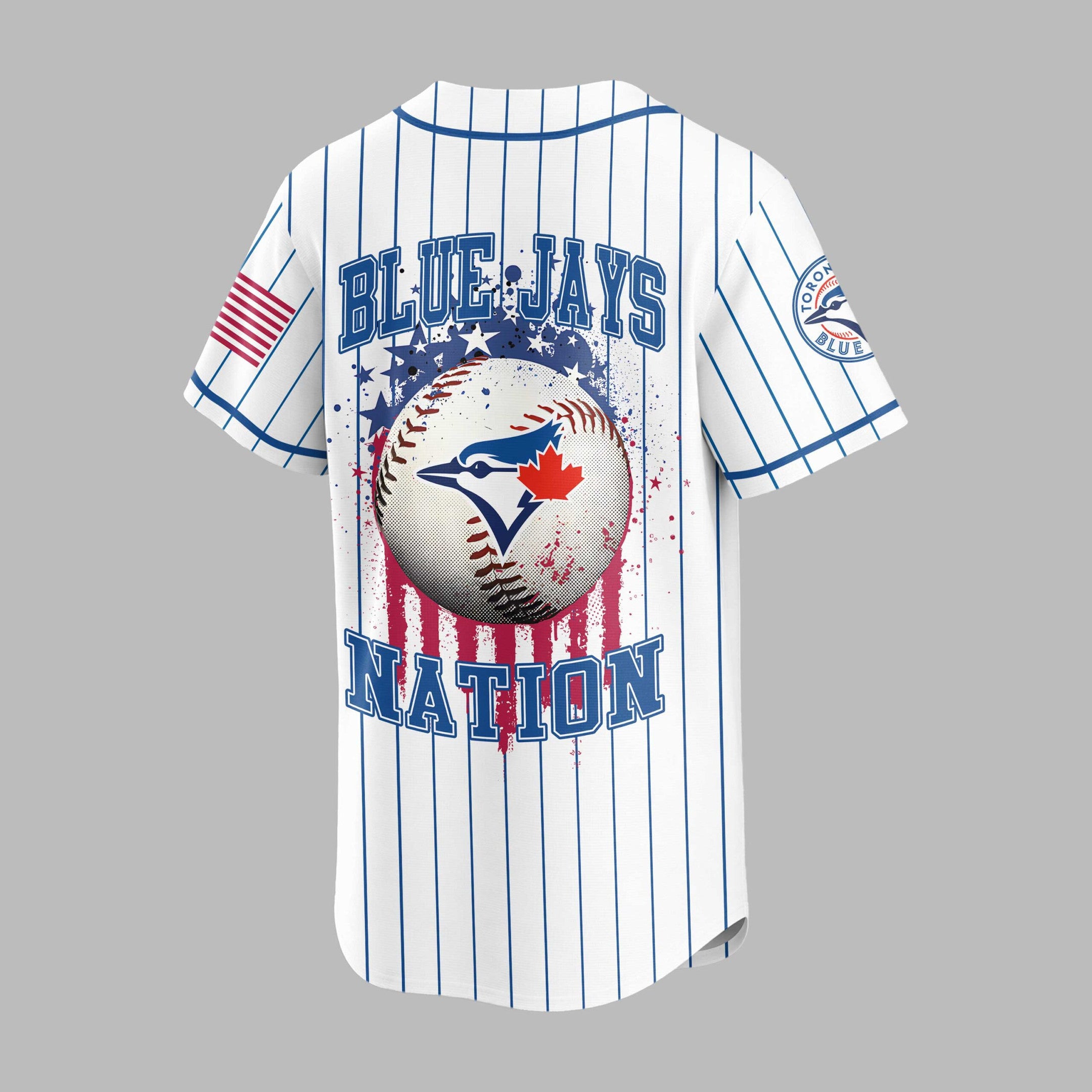 T.blue Jays | M.l.b Usa Flag Edition Premium Baseball Jersey